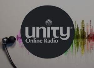 Image of Unity Online Radio logo with imbedded text "Unity Online Radio."